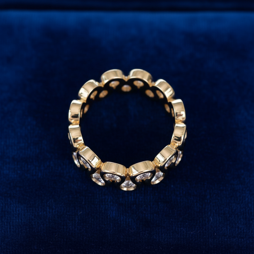 Diamond Eternity Band - Top