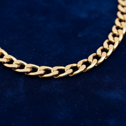 Cuban Chain Necklace Link Detail