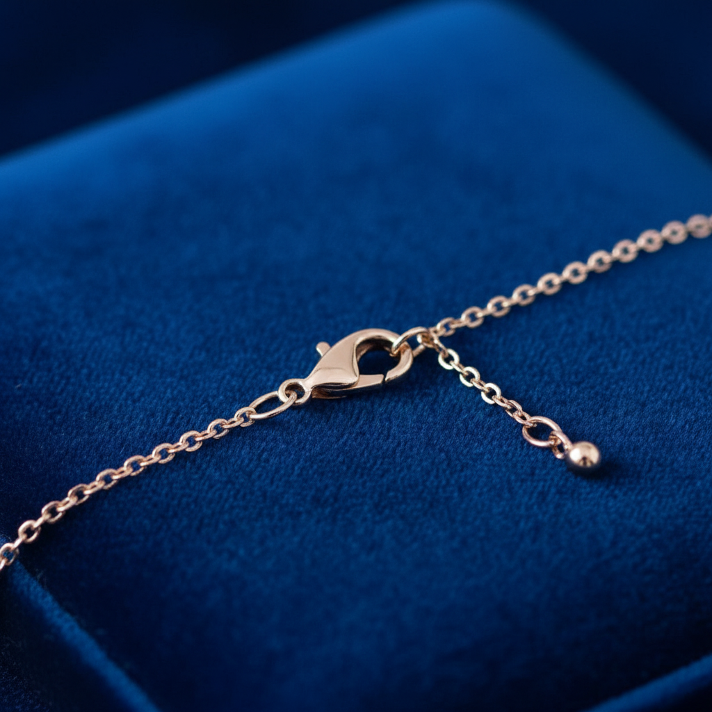Scattered Diamond Cluster Bracelet in Rose Gold