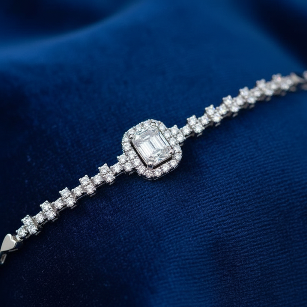 Diamond Bracelet - Macro Detail