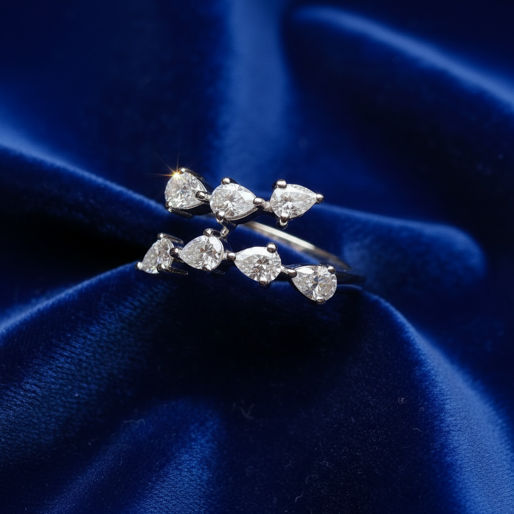 Diamond Ring - Diagonal View
