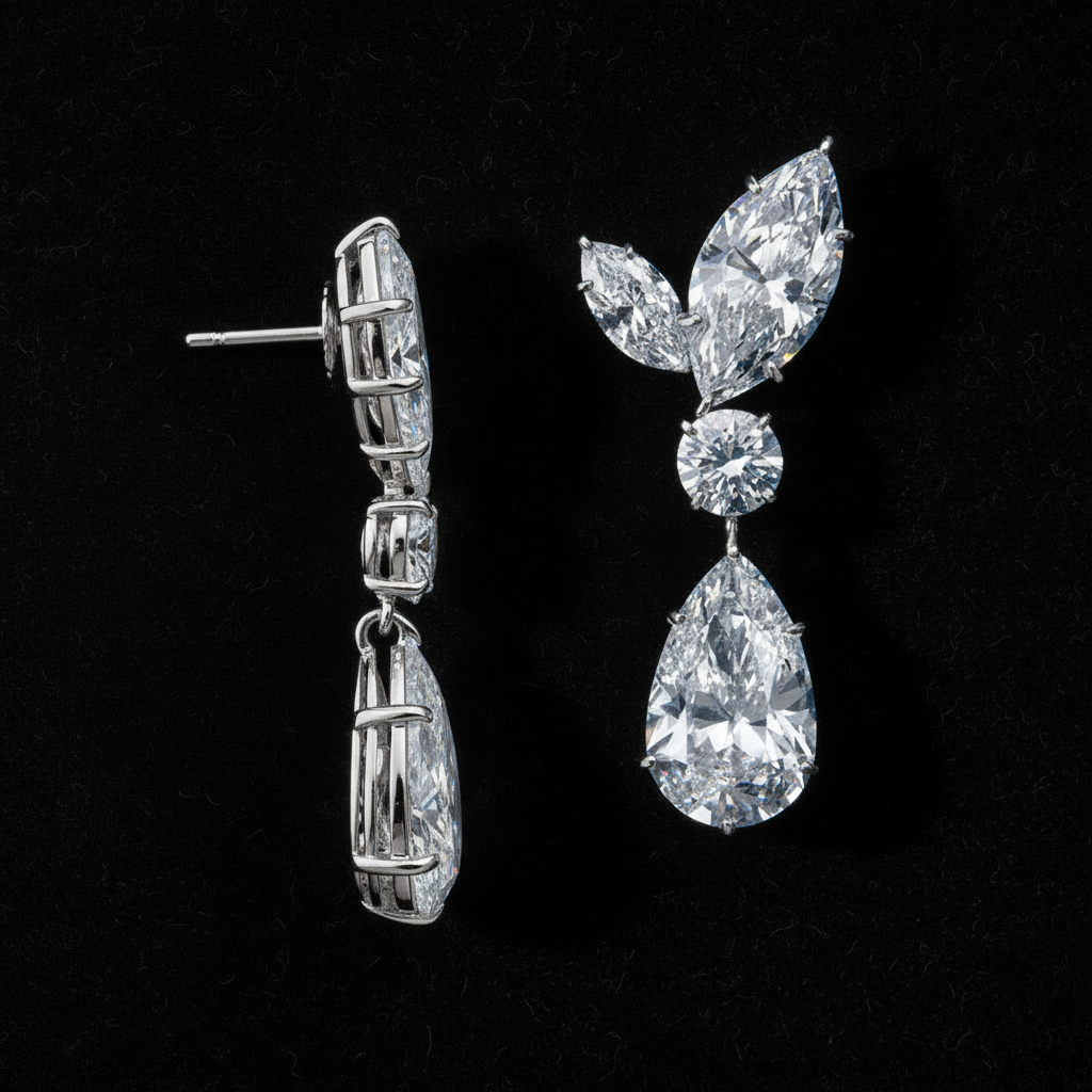 Drop earring side profile