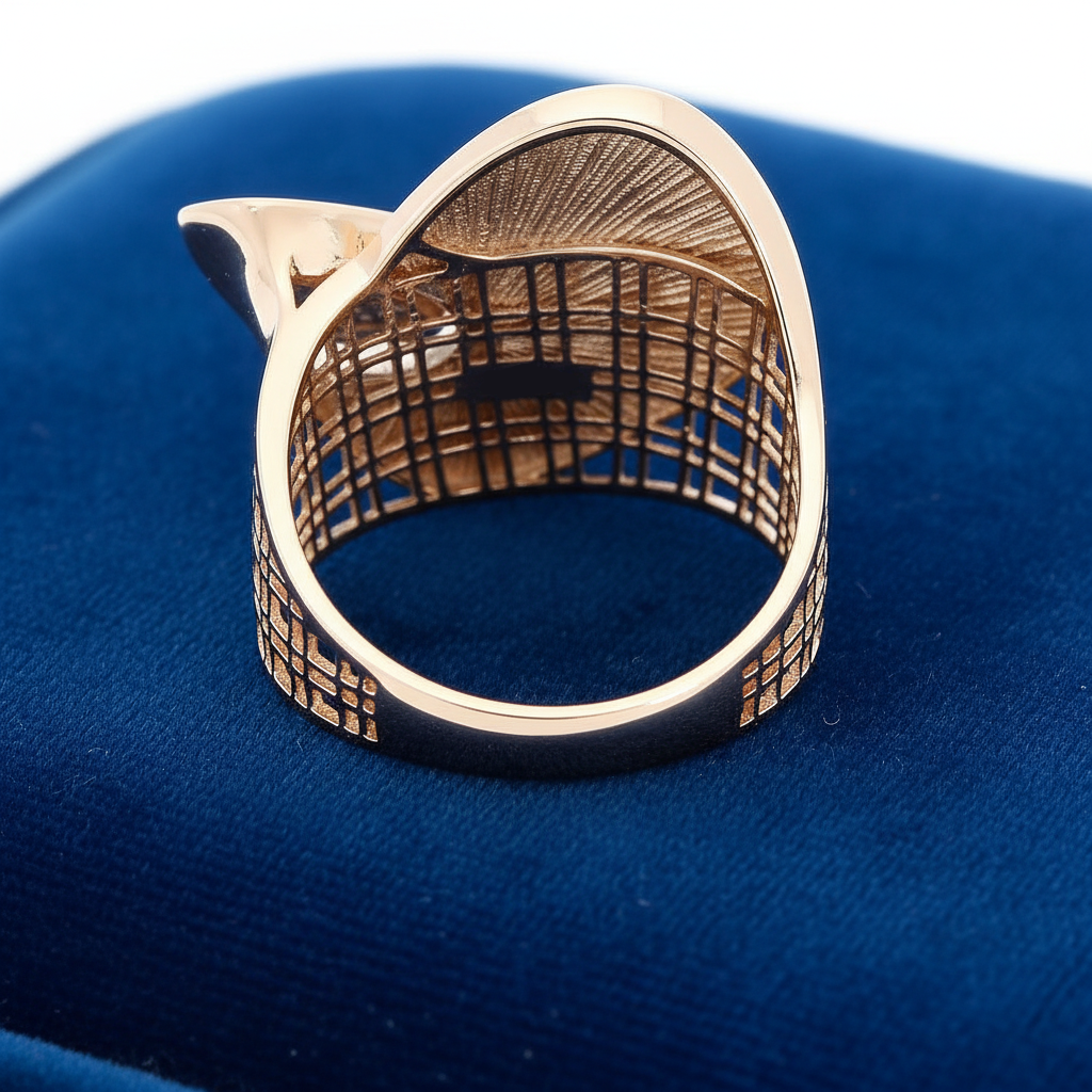 Gold Ring - Back