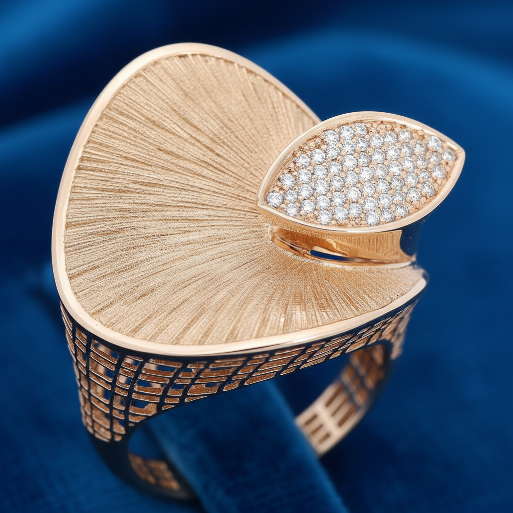 Gold Ring - Macro