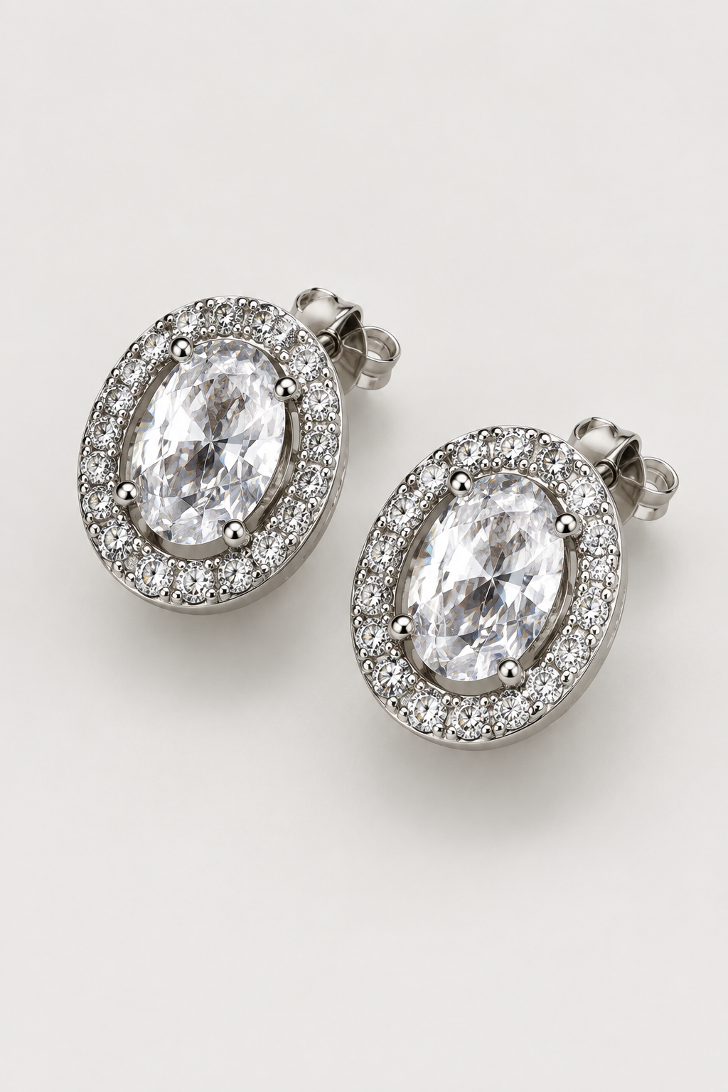 Halo earring top view