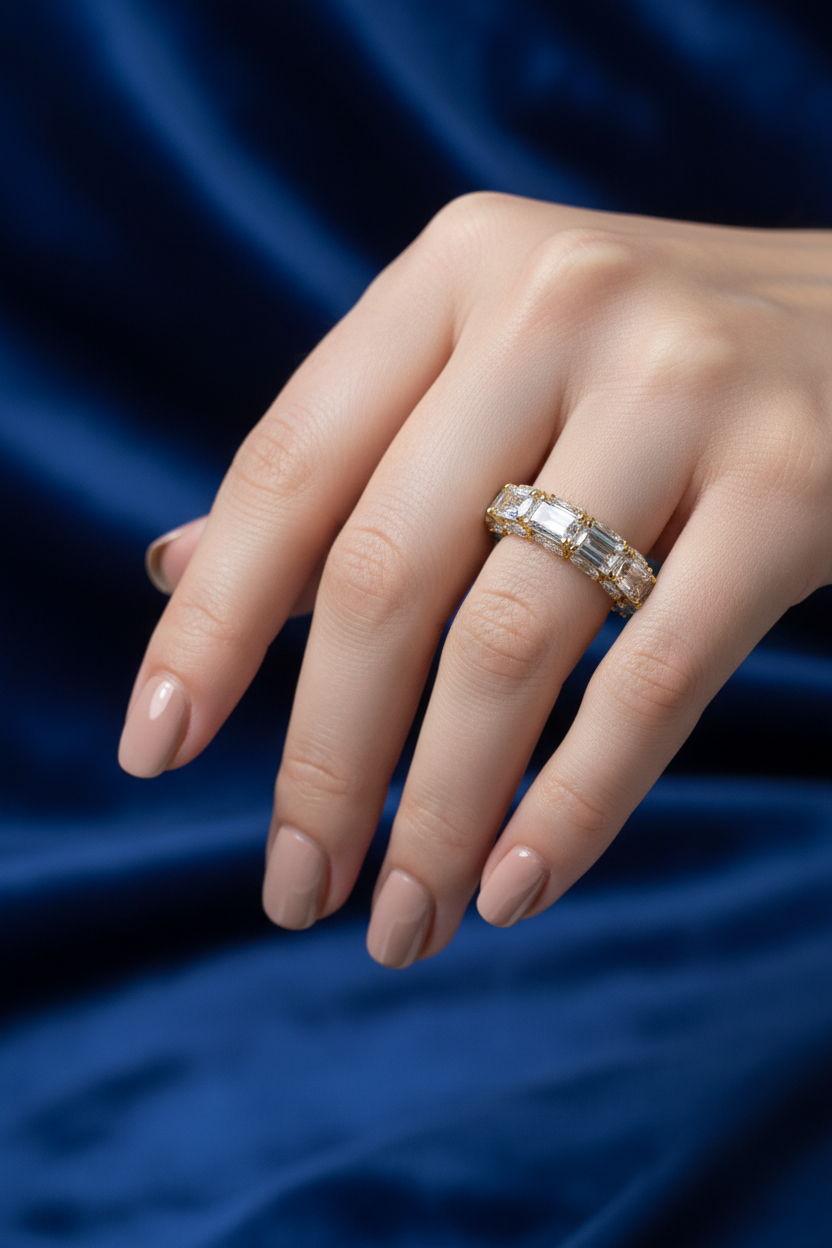 Ring on Woman's Hand